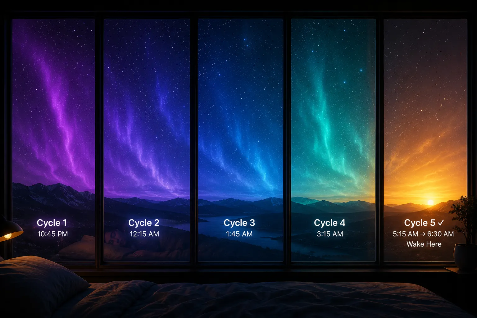 90-Minute Sleep Cycle Calculator: Find Your Perfect Bedtime and Wake-Up Time