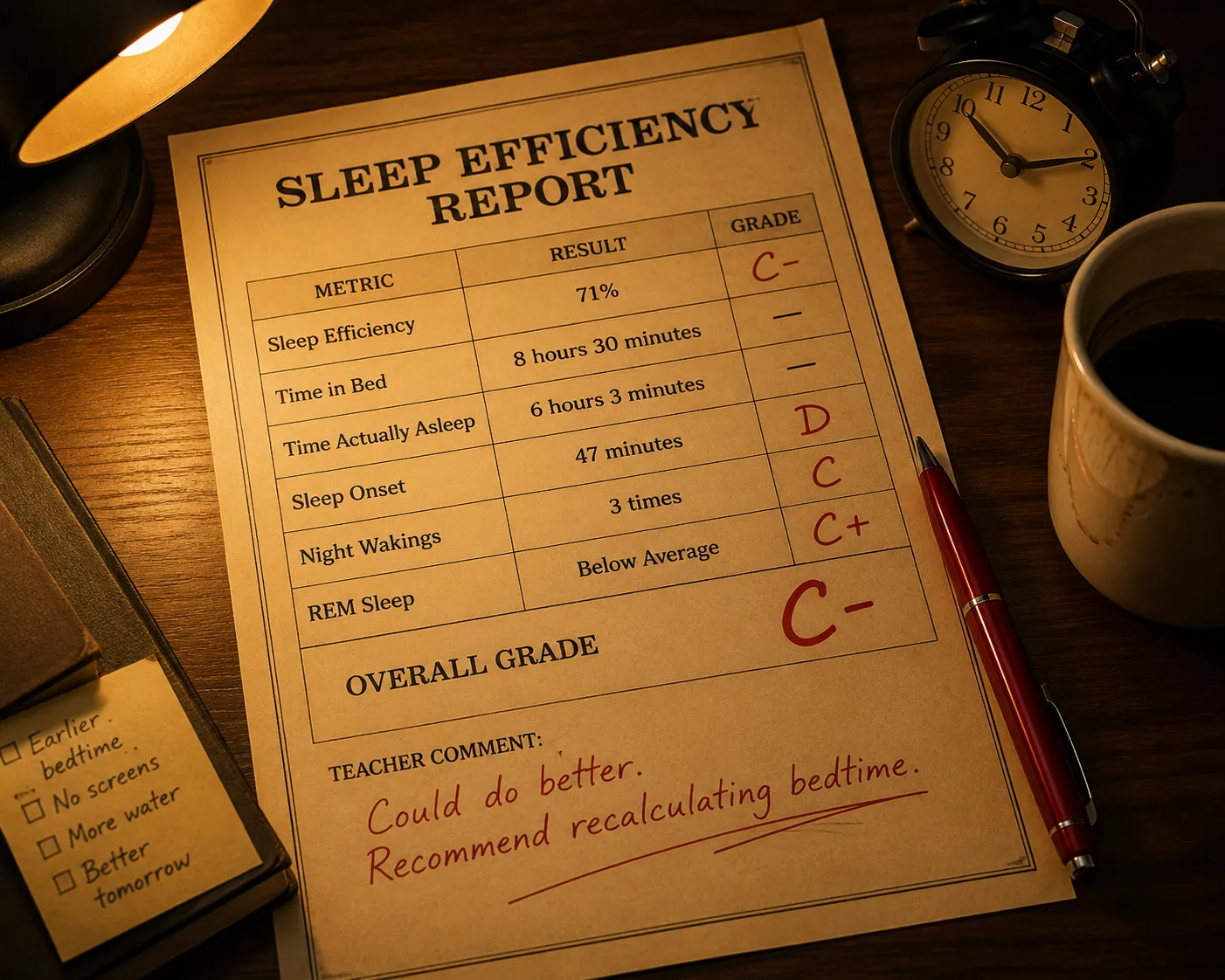 Sleep Efficiency Calculator: What Your Score Really Means